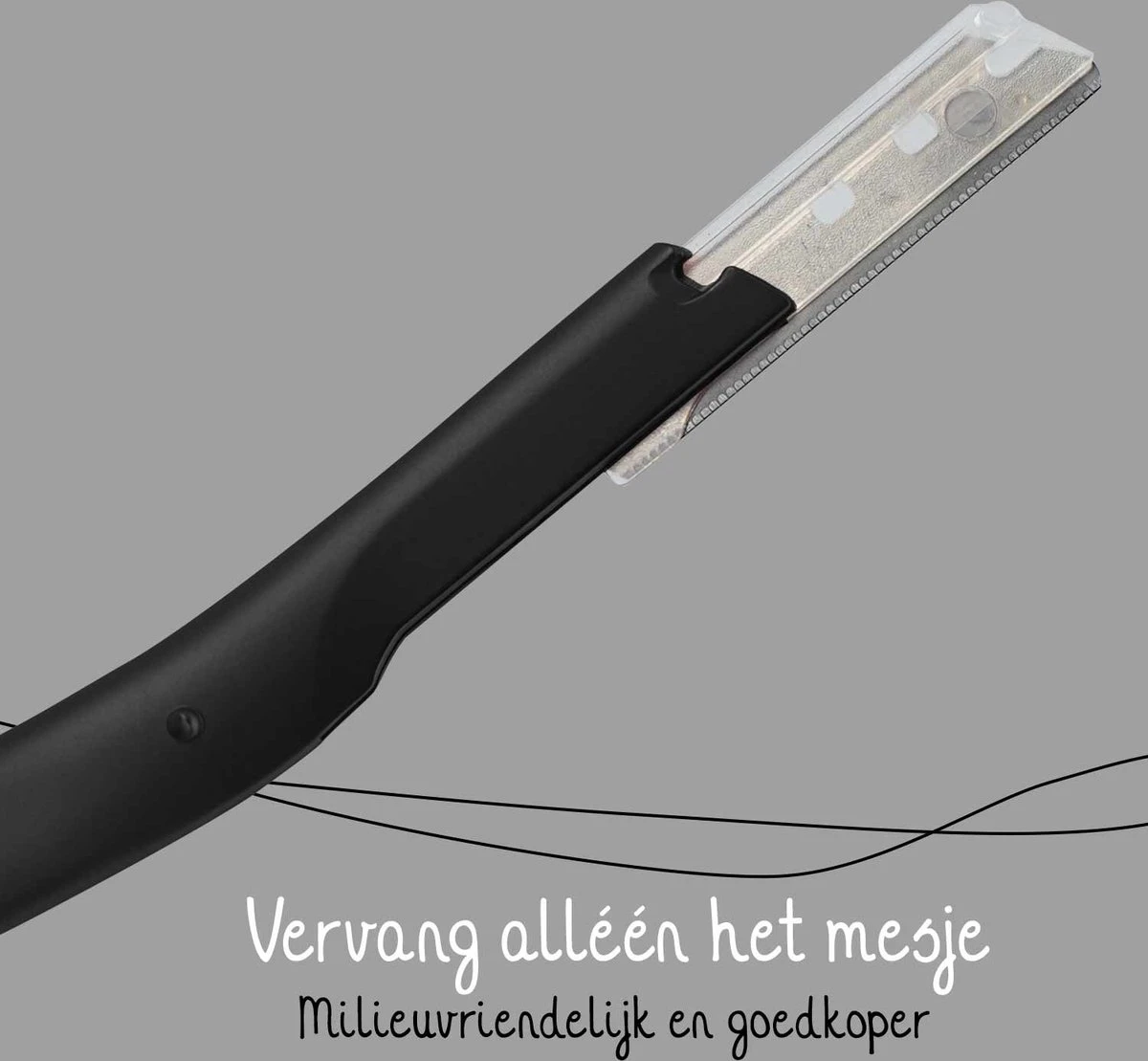 Bamboozy Metalen Dermaplaning 6x Diep Zwart Unisex Wenkbrauw Scheermesje Mesje Van Metaal - Scheermes Gezicht Intieme Streek - Baard Bakkebaarden Donshaartjes Scheren Contouren 6 Bamboozy Metalen Dermaplaning 6x Diep Zwart Unisex Wenkbrauw Scheermesje Mesje Van Metaal - Scheermes Gezicht Intieme Streek - Baard Bakkebaarden Donshaartjes Scheren Contouren - Afbeelding 4