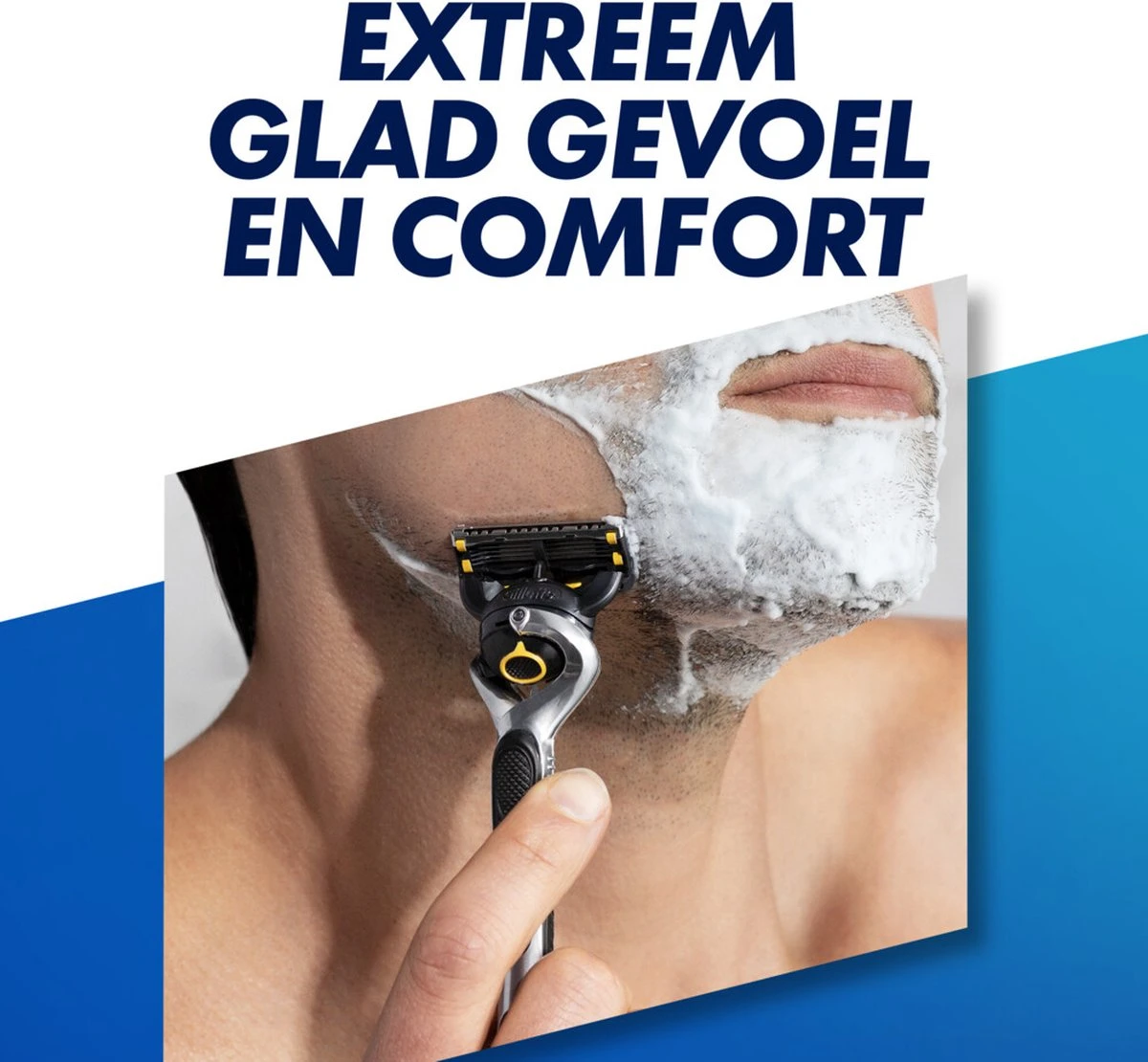 GilletteĀ® Gillette ProShield - Scheersysteem - Voor Mannen - 1 Gillette Scheersysteem - 2 Navulmesjes - Afbeelding 8