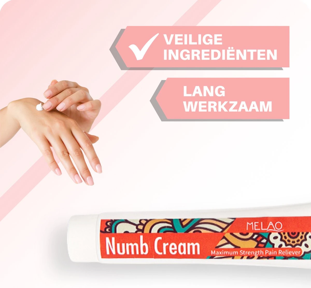 JT Beauty Care Verdovende Crème – Tegen Pijn Bij Tattoo – Pijnloze Behandeling Met Laser Plasma Pen - 30g Verdovings Zalf – Numbing Cream Tatoeages – Piercing – Ontharing – Stick And Poke - Afbeelding 2