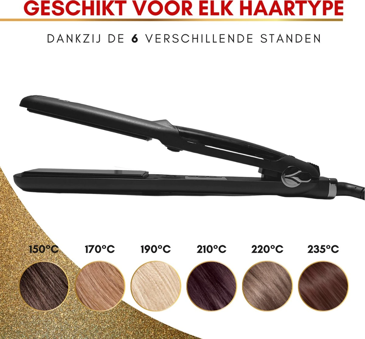 TweeJ Steampod 3.0 - Stoom Stijltang - Stijltang Krultang 2 In 1 - Stijltang - Krultang - Afbeelding 3