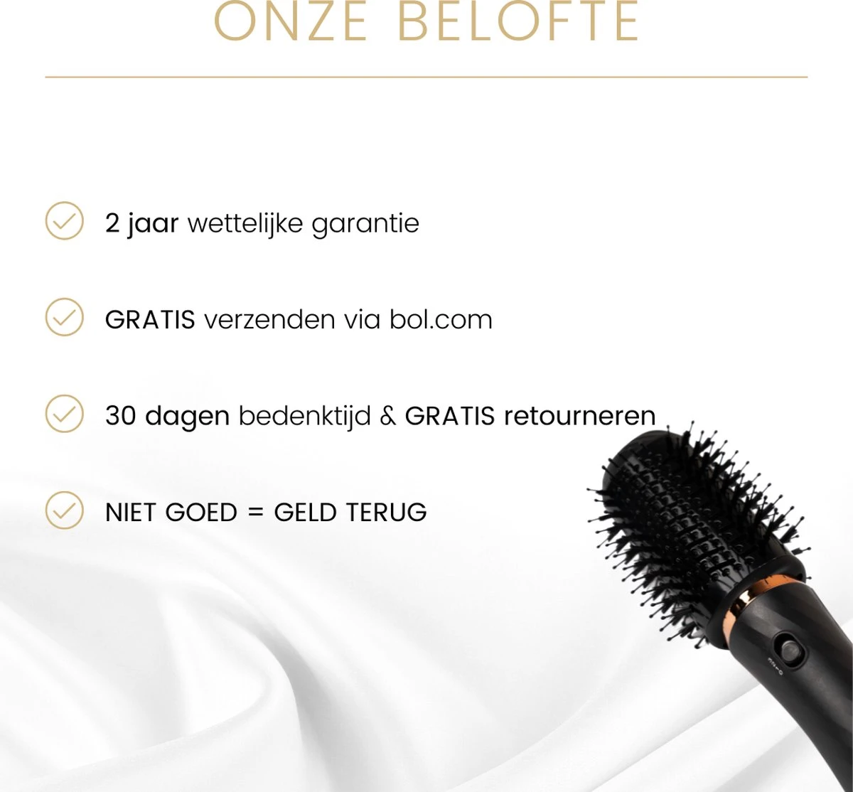 MEDYNA Krultang - 6 In 1 Multi Styler - Fohn - Fohnborstel - Haardroger - Krulborstel - Stijlborstel - Airwrap - Afbeelding 7