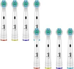 Opzetborstels Geschikt Voor Oral-B / Braun Precision Clean- Elektrische Tandenborstel - 8-pack - Opzetstukjes - Opzetborstels Elektrische Tandenborstel