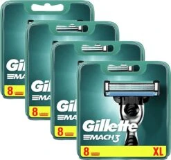 Gillette® Gillette Mach 3 Scheermesjes - 32 Stuks