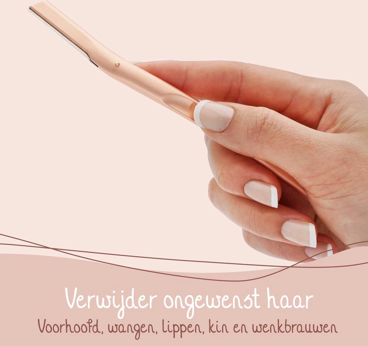 Bamboozy Metalen Dermaplaning 6x Wenkbrauw Scheermesje Mesje Van Metaal - Scheermes Gezicht Intieme Streek - Wenkbrauw Trimmer Epileren Eyebrow Razor - Afbeelding 2