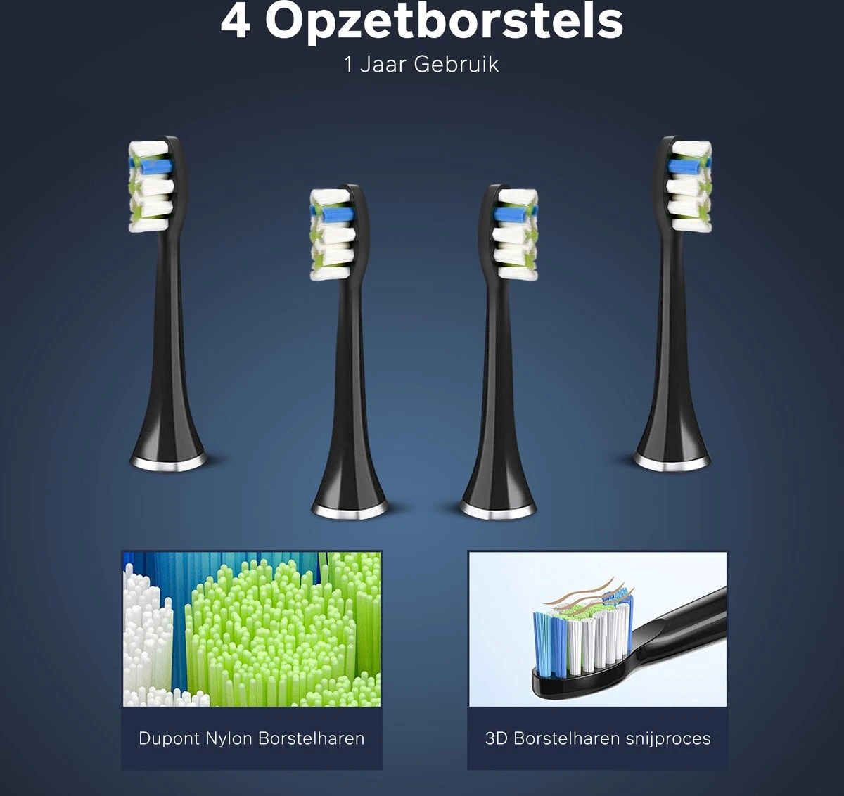 Bintoi® ISonic UV D600 - Elektrische Tandenborstel Met UV-Sterilisator - Afbeelding 8