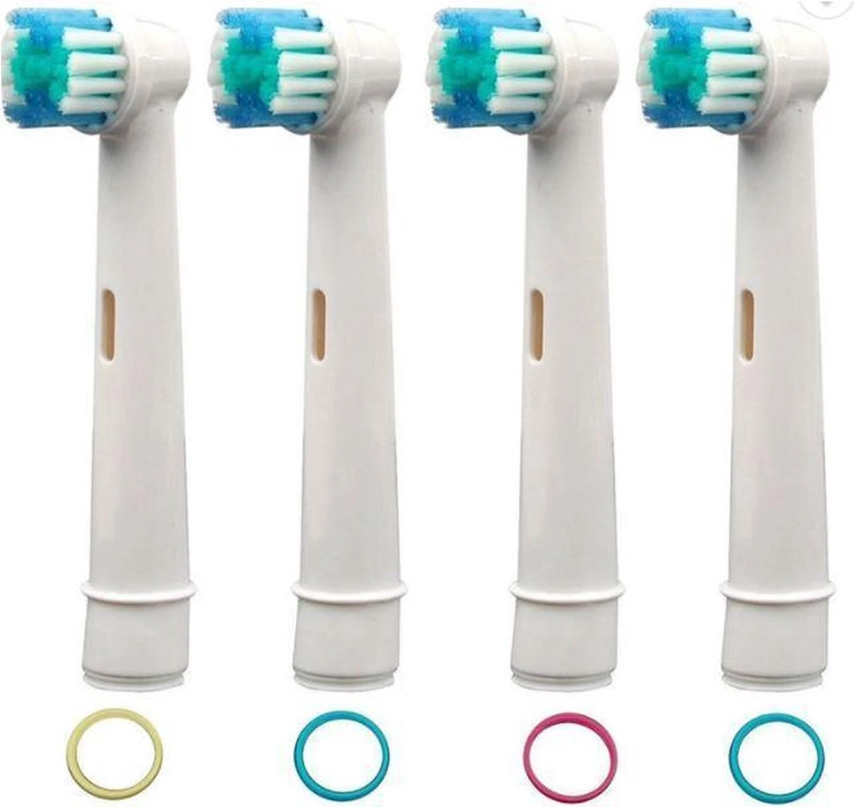 Merkloos 8 Universele Opzetborstels - Geschikt Voor Oral-B En Braun