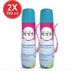 Veet - Ontharingsspray - Gevoelige Huid - 2 X 150 Ml