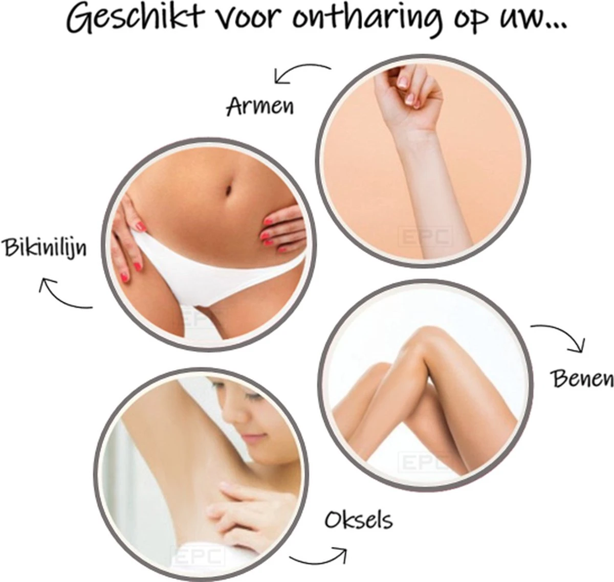 EPC® Crystal Hair Removal - Pijnloos Ontharen - Kristal Haarverwijderaar - Ontharing Kristalpad - Glas - Scrubi - Bleame - Eraser Remover - Armen Benen Bikinilijn - Wit 6 EPC® Crystal Hair Removal - Pijnloos Ontharen - Kristal Haarverwijderaar - Ontharing Kristalpad - Glas - Scrubi - Bleame - Eraser Remover - Armen Benen Bikinilijn - Wit - Afbeelding 4