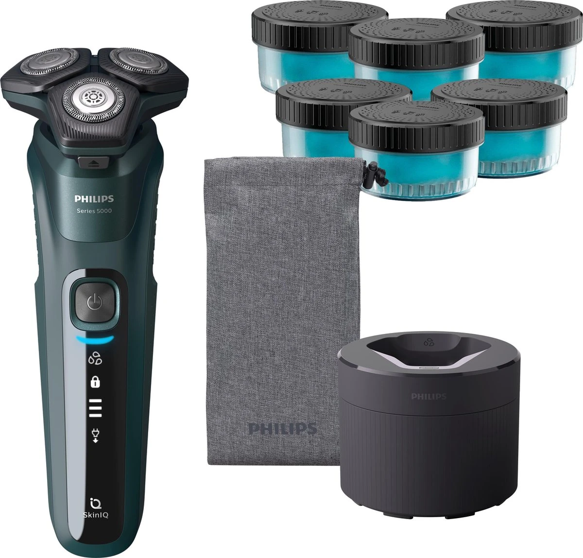 Philips Shaver Series 5000 S5584/62 - Scheerapparaat Incl. 6 Cartridges 3 Philips Shaver Series 5000 S5584/62 - Scheerapparaat Incl. 6 Cartridges