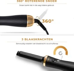 Airstyler Krultang 6 In 1 Multistyler - Föhnborstel - Haardroger - Airwrap - Hairwrap - Stijlborstel - Krulborstel - 2023 Edition -BaByliss Verkoopwinkel 1200x1155 6