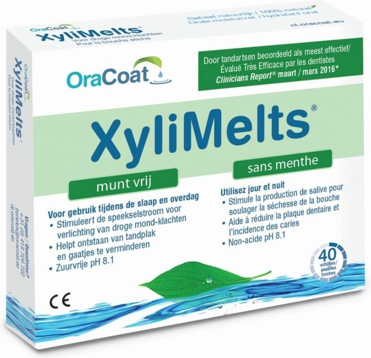 XyliMelts - Munt Vrij | Voor Droge Mond 3 XyliMelts - Munt Vrij | Voor Droge Mond