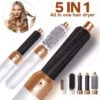 Luxe - Krultang - Wit - Airstyler - Fohn - Haardroger - Multistyler - Stijltang - Tiktok - Airwrap - Stijltang - Fysk - Krultang - Cadeau - Automatische Krultang - 5 In 1
