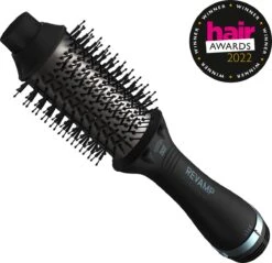 Revamp Progloss 4 In 1 Airstyler - Föhnborstel Voor Volume & Glans - Ionentechnologie - Voor Kort Tot Middellang Haar - Volume- En Droogborstel In 1