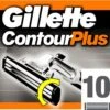 Gillette® Gillette Contour Plus Scheermesjes 10 Stuks
