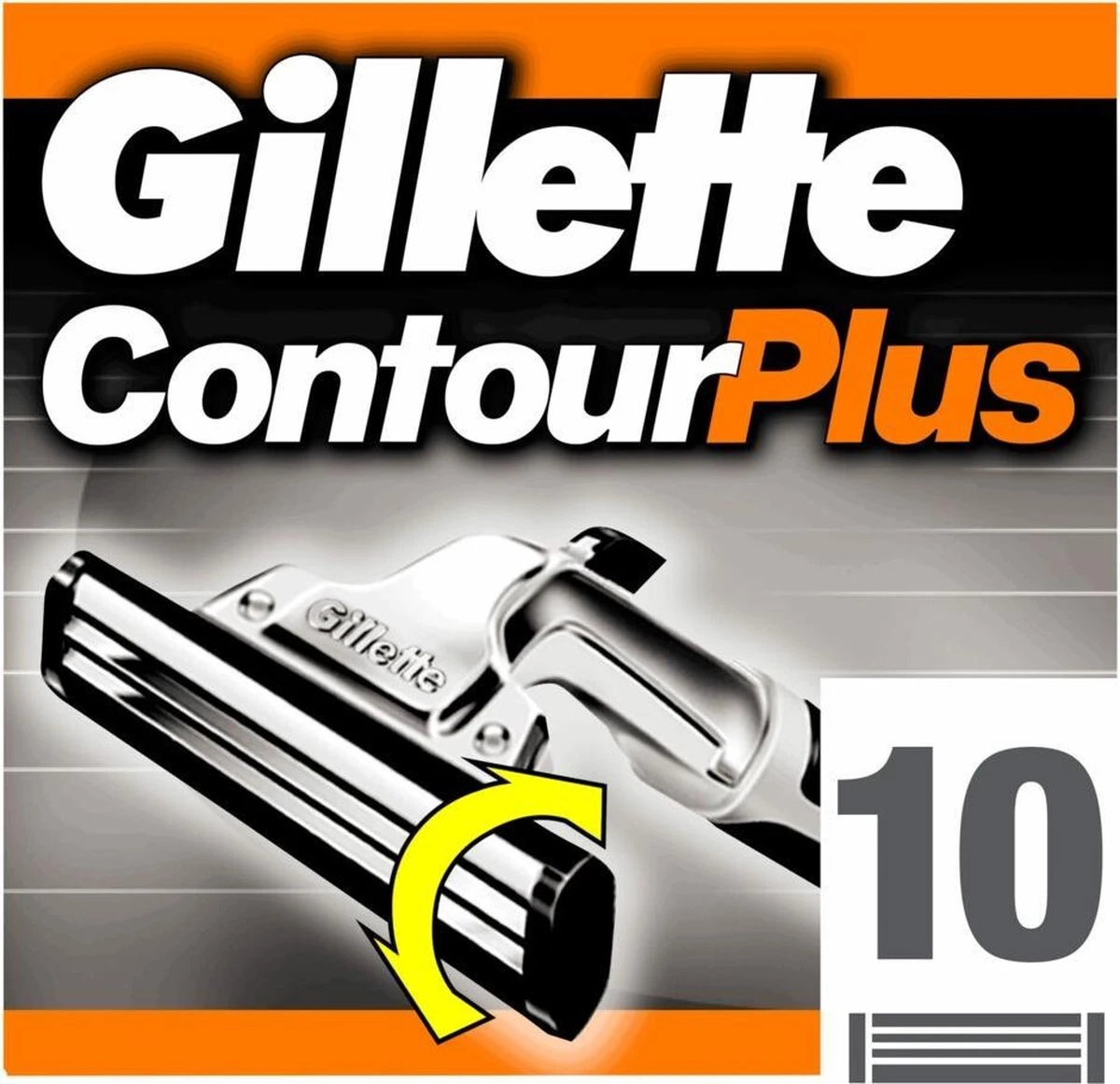 Gillette® Gillette Contour Plus Scheermesjes 10 Stuks