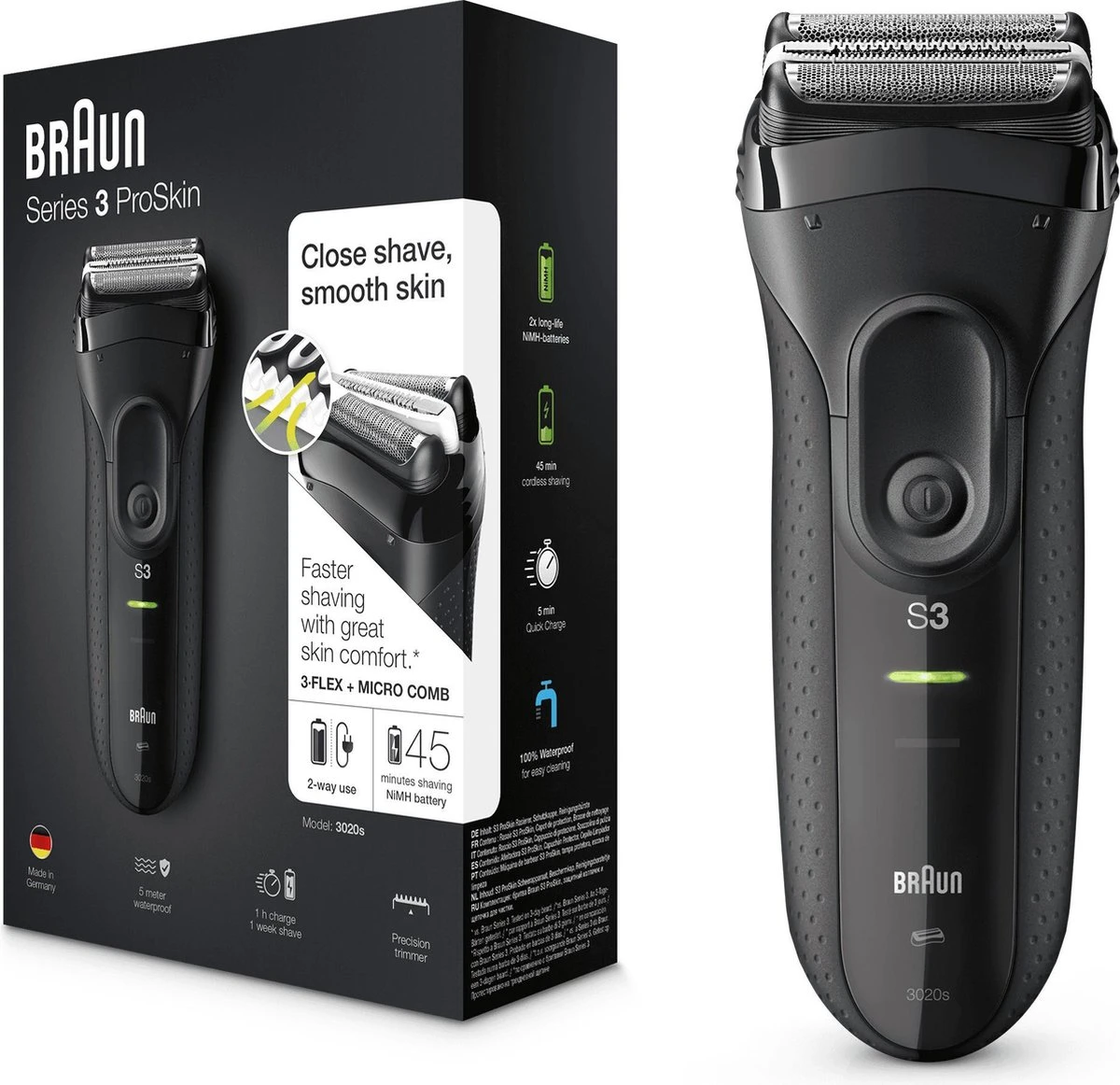 Braun Series 3 3020s - Elektrisch Scheerapparaat Mannen - Afbeelding 13