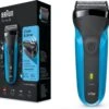 Braun Series 3 310s Oplaadbaar Wet&Dry Elektrisch Scheerapparaat, Blauw -BaByliss Verkoopwinkel 1200x1163 11