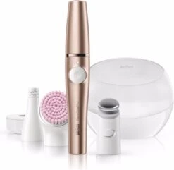 Braun FaceSpa Pro 921 - Gezichtsepilator - Brons - Met 3 Extra’s