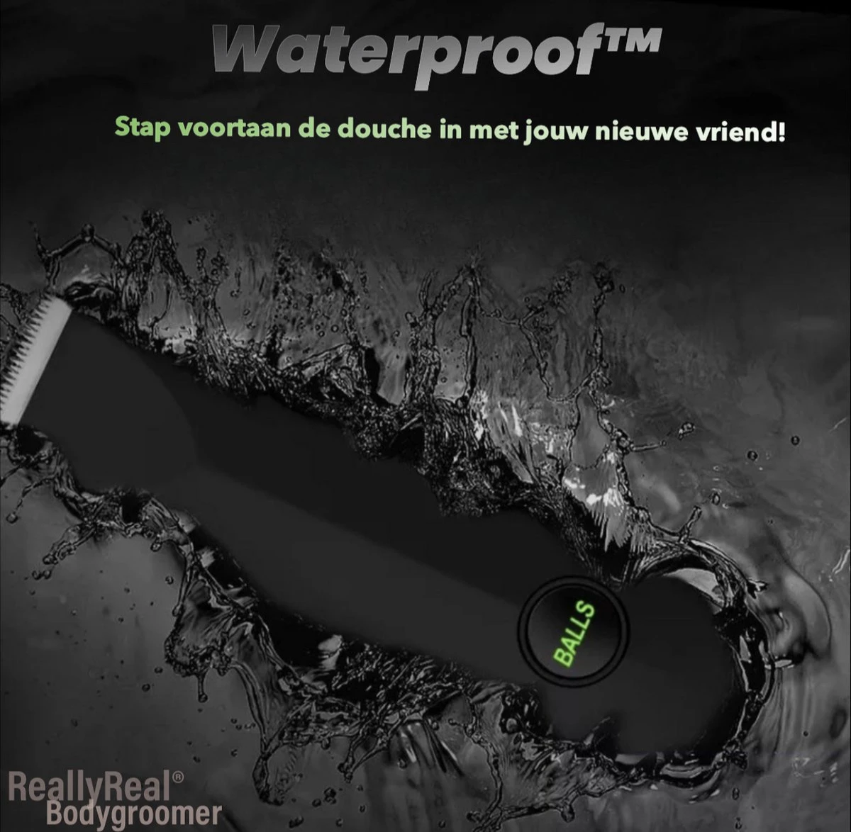 ReallyReal® Bodygroomer Mannen - Scheerapparaat - Trimmer Voor De Intieme Delen - Tondeuse Gehele Lichaam - Baardtrimmer - Shaver Inclusief Opzetstukken - Waterbestendig 3 ReallyReal® Bodygroomer Mannen - Scheerapparaat - Trimmer Voor De Intieme Delen - Tondeuse Gehele Lichaam - Baardtrimmer - Shaver Inclusief Opzetstukken - Waterbestendig - Afbeelding 2
