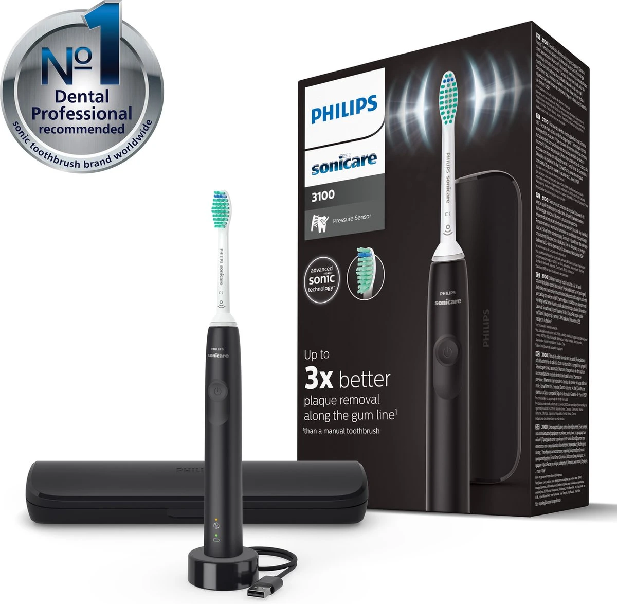 Philips Sonicare Series 3100 HX3673/14 - Elektrische Tandenborstel - Afbeelding 2
