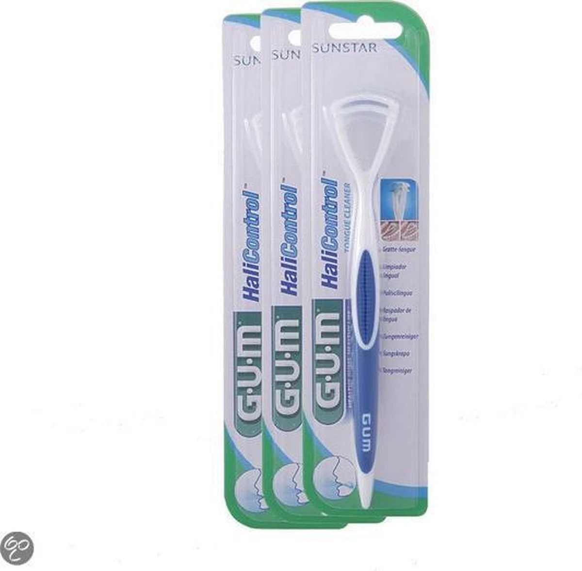 GUM® Gum Tong Reiniger - 3 Stuks - Voordeelverpakking 3 GUM® Gum Tong Reiniger - 3 Stuks - Voordeelverpakking