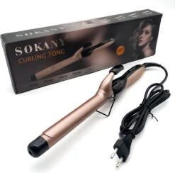 Sokany 25mm Curling Tong Krultang - 5 Temperatuurinstellingen - Compacte Krullen