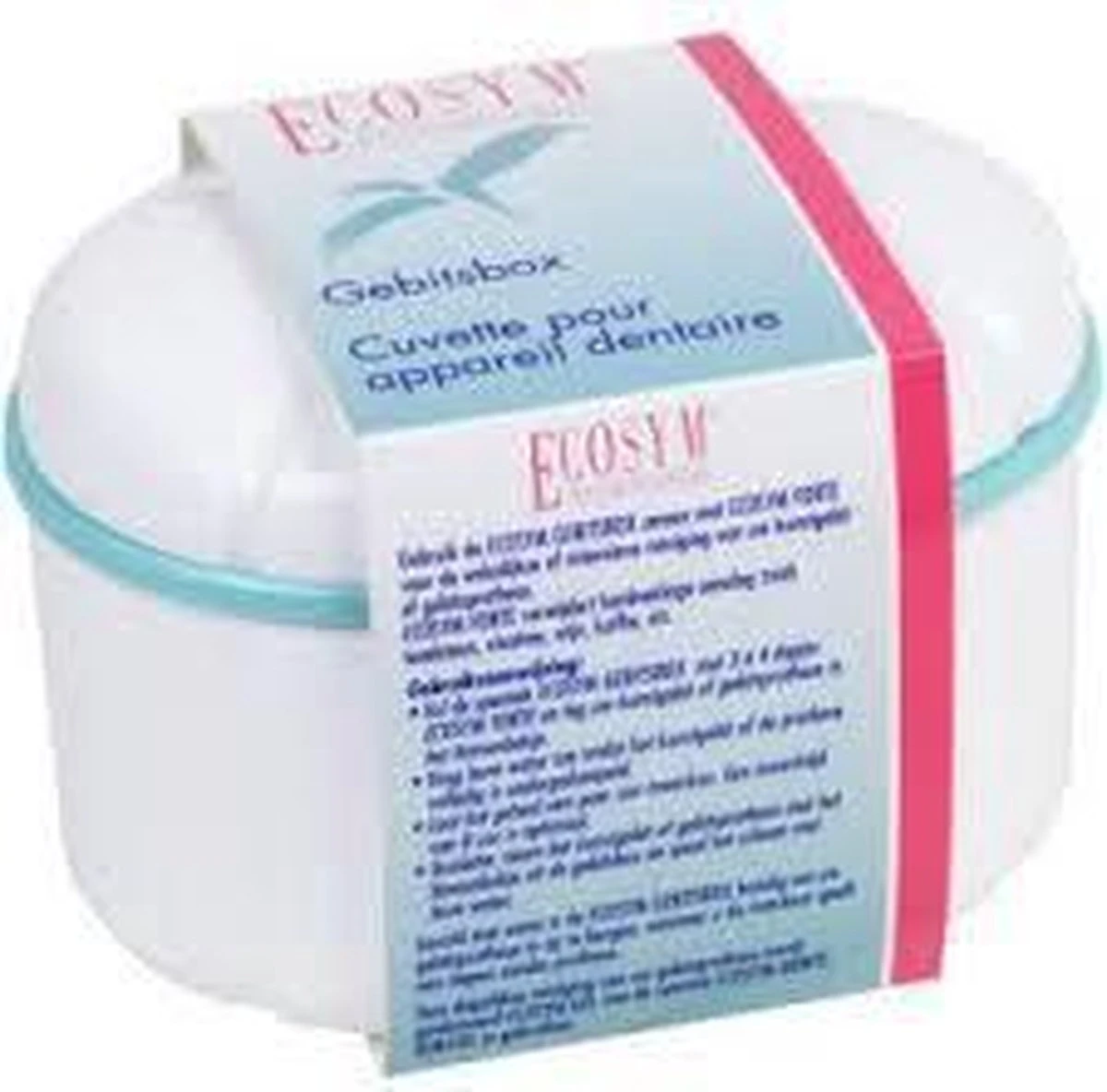 Ecosym Gebitsbakje - Kunstgebitreiniging - 1 Stuk - Afbeelding 3