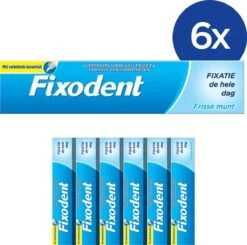 Fixodent Fresh -Voordeelverpakking 6x47 G - Kleefpasta