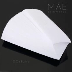 MAE® Wax Strips - Harsstrips - Ontharen - Ontharingsstrips - Nonwoven - Waxstrips - Non Woven - Wax Epilator - Voor Het Doeltreffend Verwijderen Van Ongewenste Haartjes - 100 Stuks -BaByliss Verkoopwinkel 1200x1194 19