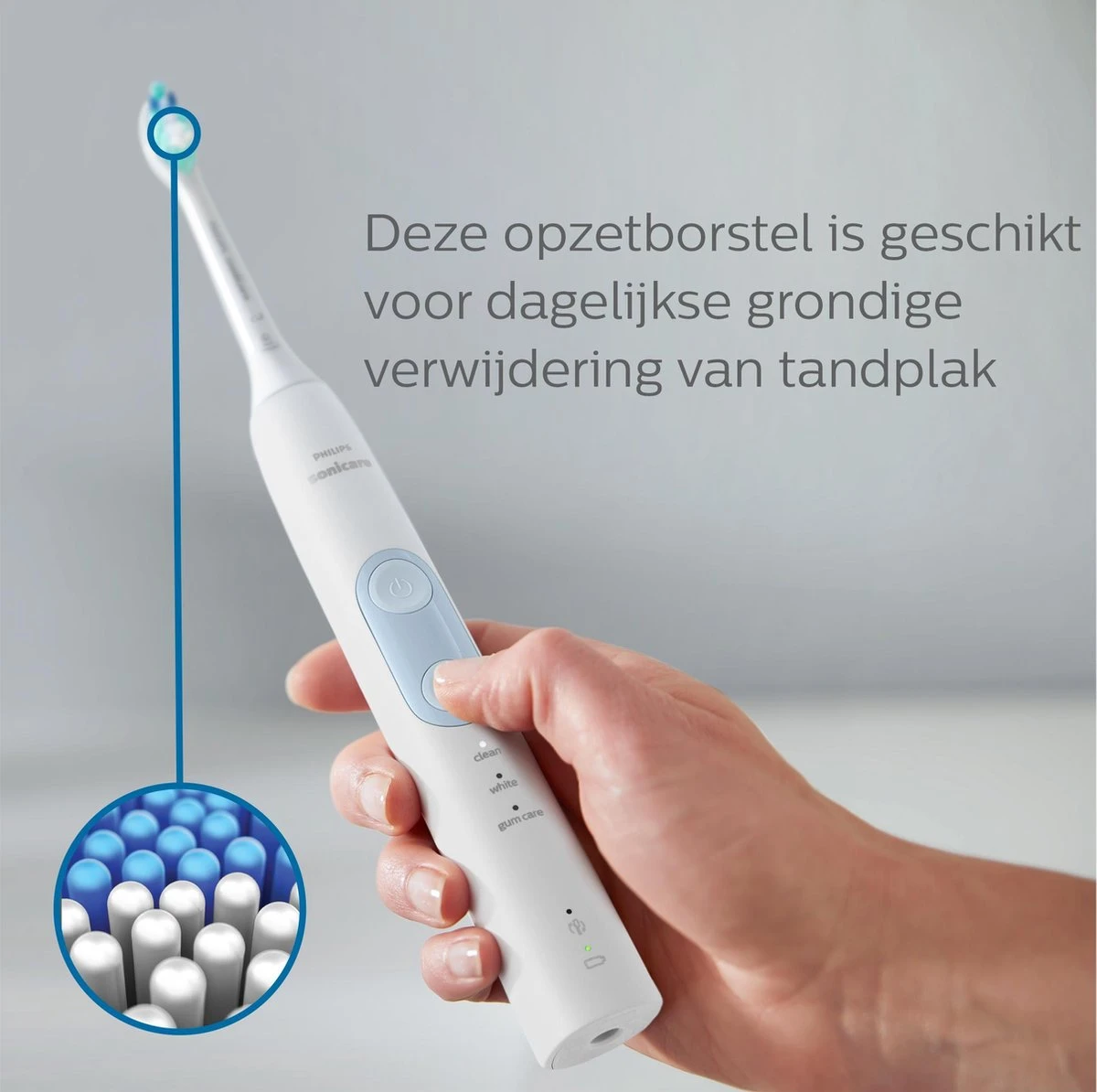 Philips Sonicare C2 Optimal Plaque Defence HX9024/10 - Opzetborstels - 4 Stuks - Afbeelding 10