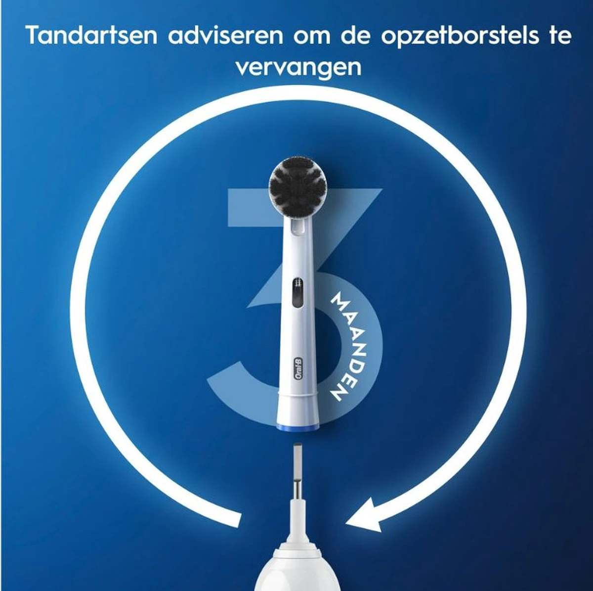 Oral B Oral-B Pure Clean Opzetborstel - 8 Stuks - Afbeelding 3