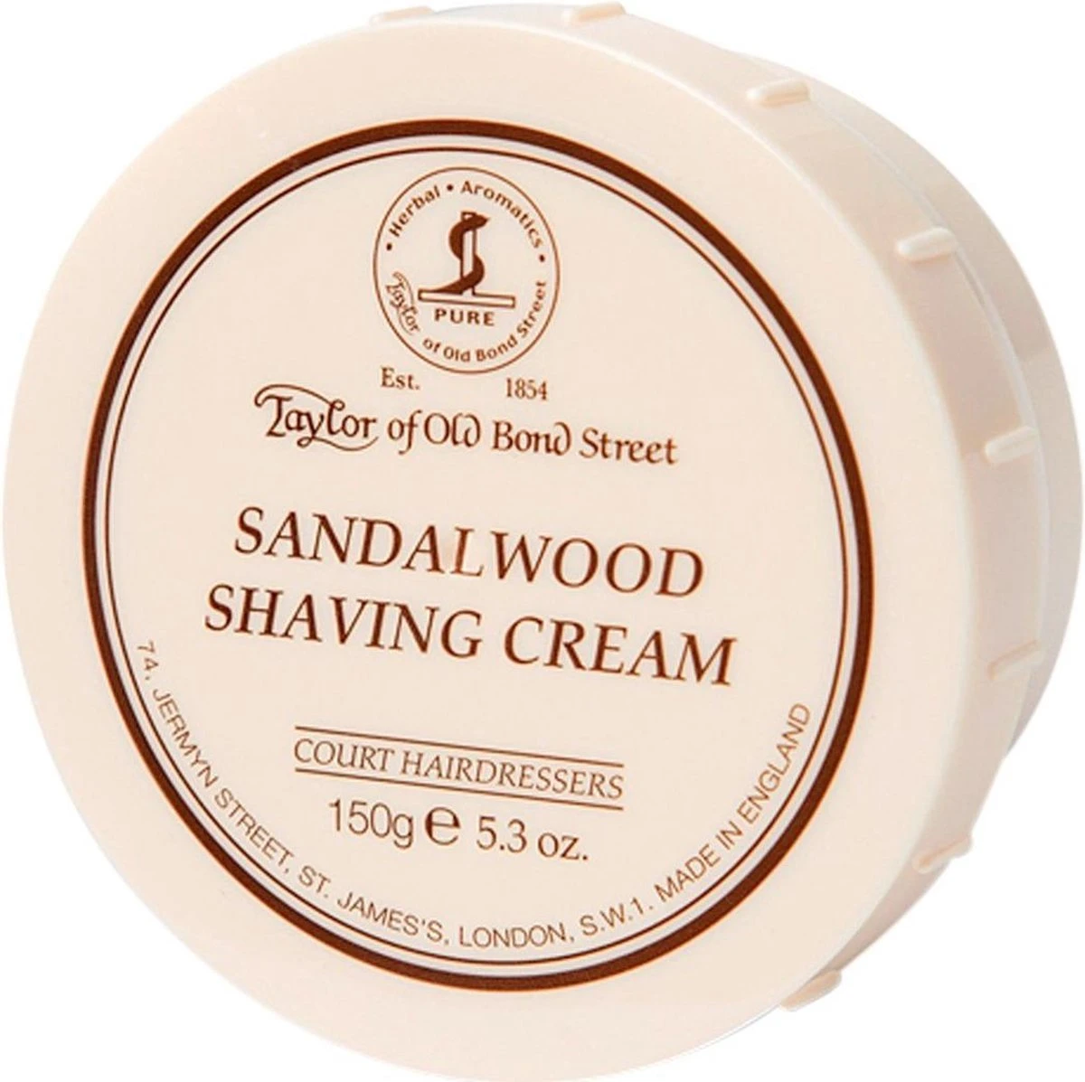 Taylor Of Old Bond Street Sandalwood Shaving Cream 150 Gr. - Afbeelding 4