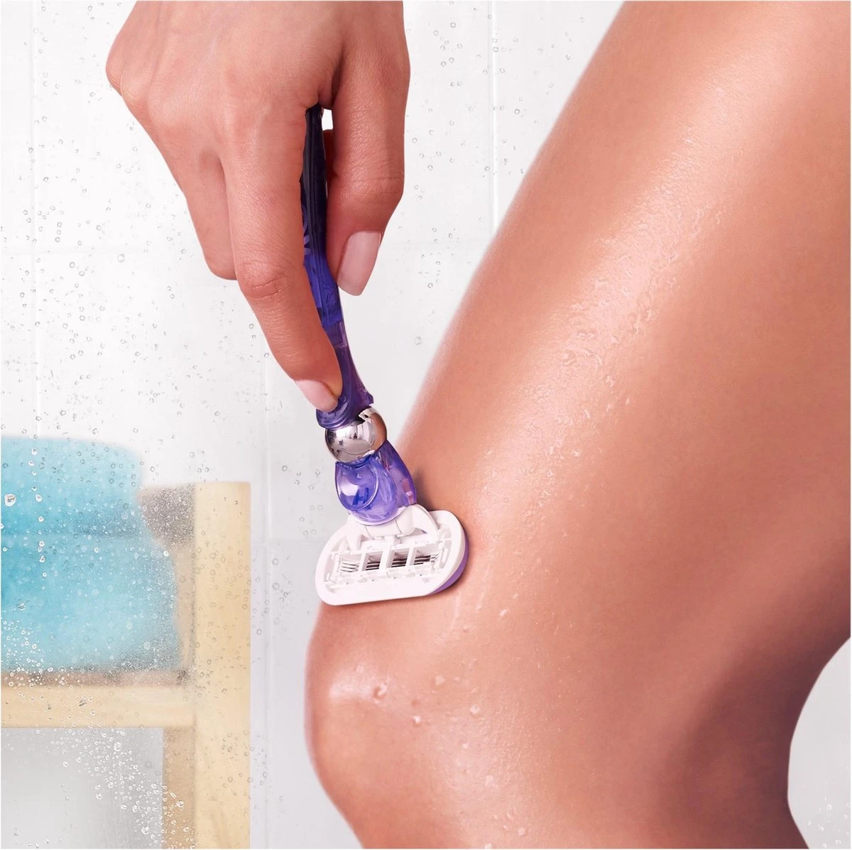 Gillette Venus Swirl Extra Glad Scheermesjes Vrouwen - 6 Stuks - Afbeelding 8