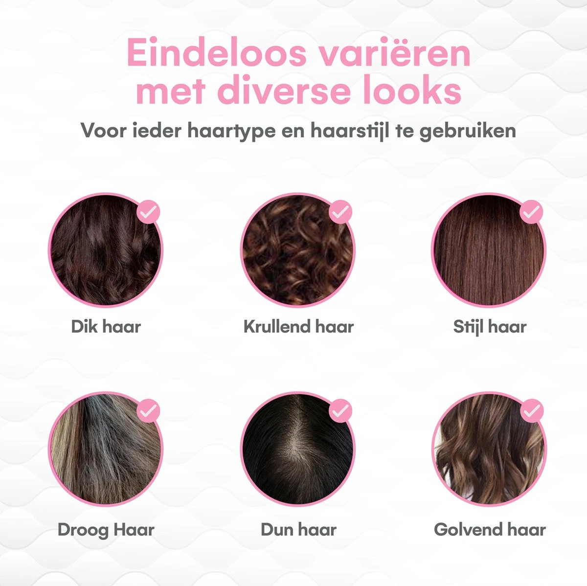 VENEUX® Airwrap Krultang - Krultangen - Föhnborstel - 5 In 1 Multi Styler - Grijs - TikTok -Inclusief Leren Opbergcase - Nieuwste Versie 2.5 Maart 2023 Edition - Afbeelding 3