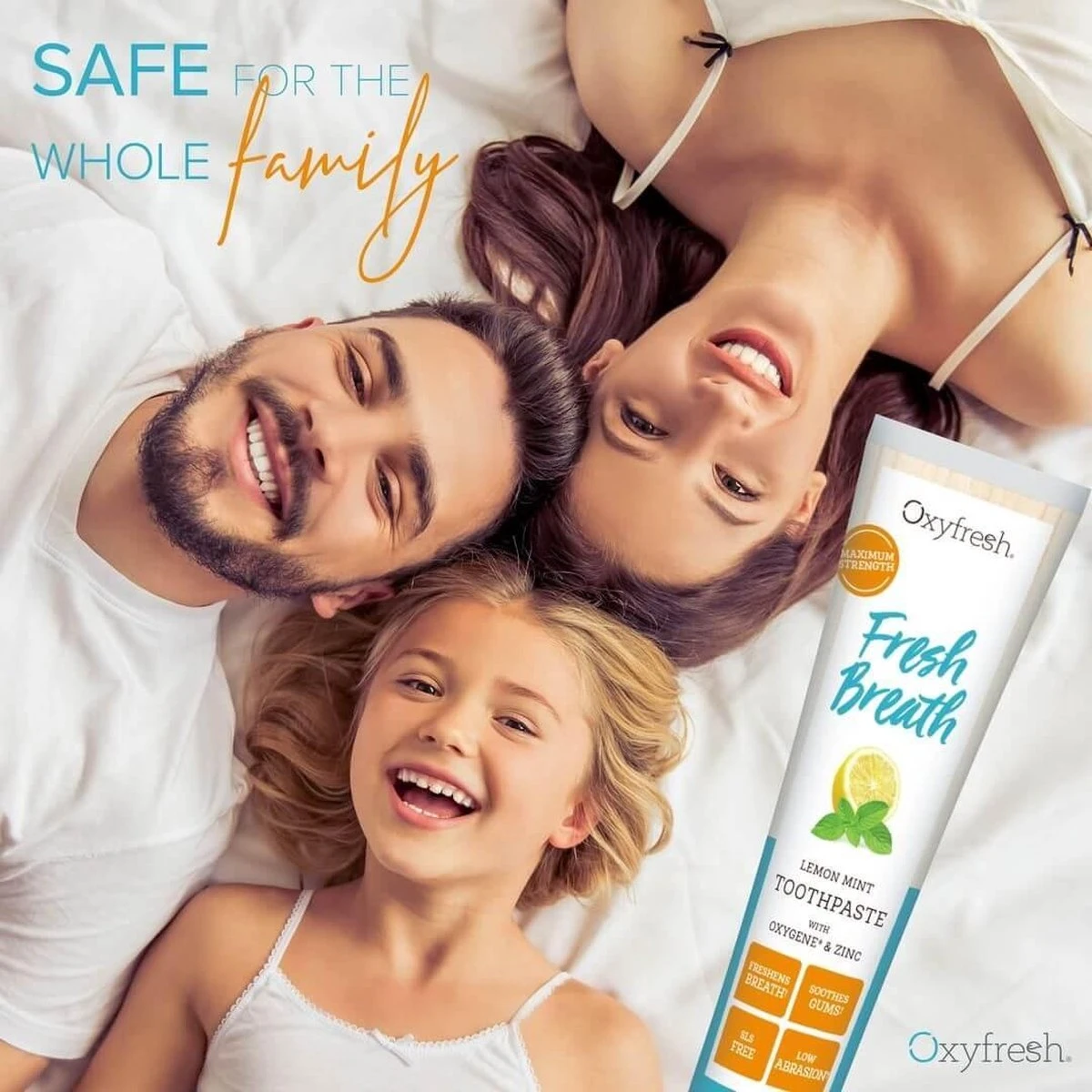 Oxyfresh Lemon Mint Tandpasta - 150 Ml - Afbeelding 3