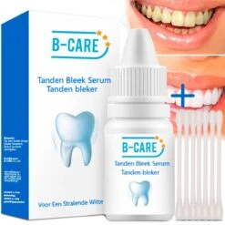 B-care Tanden Bleker – Wittere Tanden – Teeth Whitening Strips – Professioneel Resultaat - Tandsteen Verwijderaar - Zonder Peroxide - Tandenbleekset - Tanden Bleken -BaByliss Verkoopwinkel 1200x1200 1062