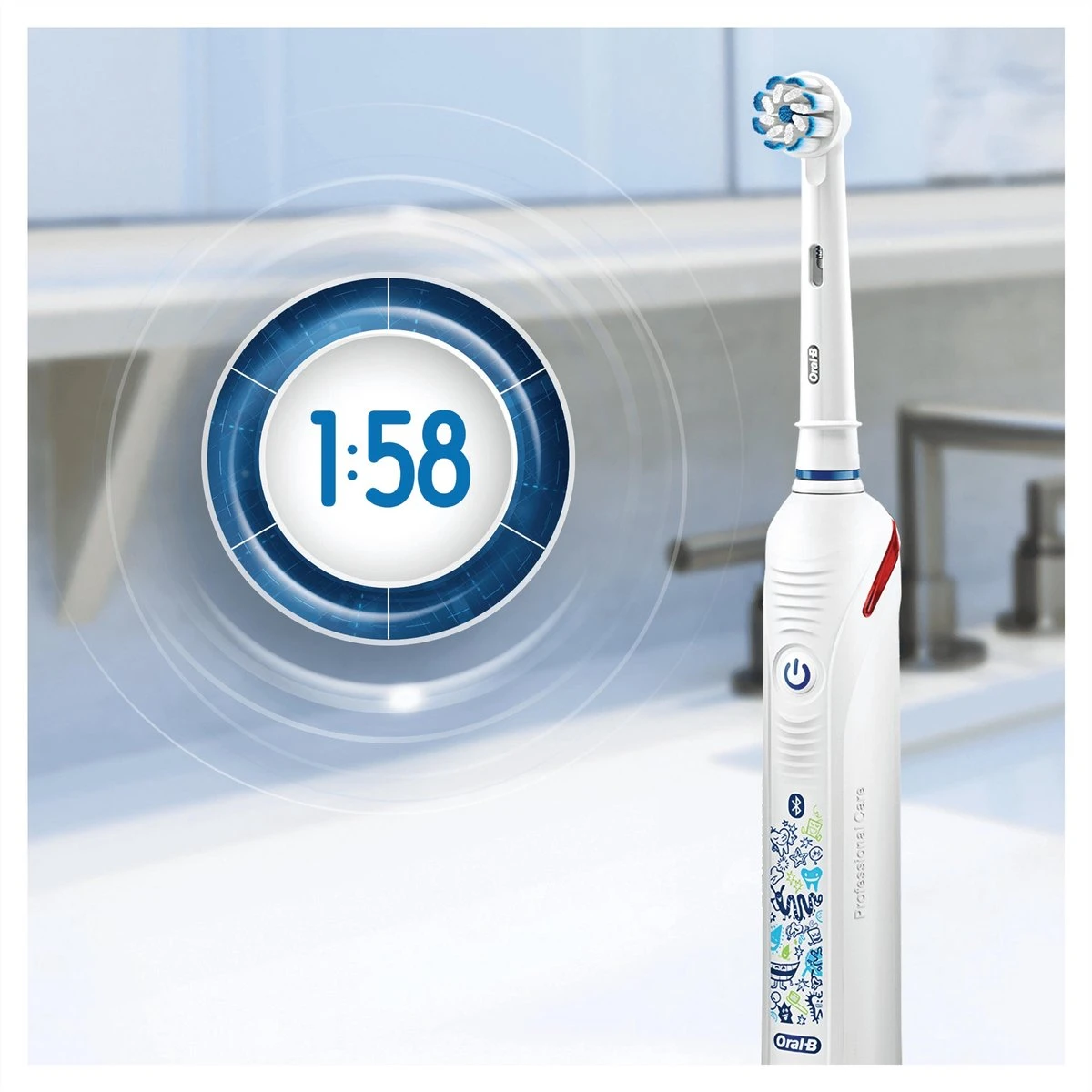 Oral B Oral-B Junior - Elektrische Tandenborstel - Wit 15 Oral B Oral-B Junior - Elektrische Tandenborstel - Wit - Afbeelding 13