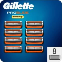 Gillette® Gillette ProGlide Power - Scheermesjes Voor Mannen - 8 Navulmesjes