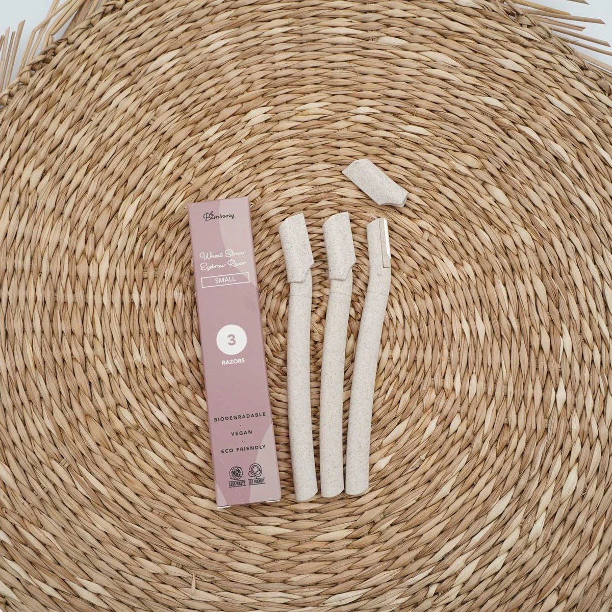 Bamboozy 3x Wenkbrauw Scheermesje Mesje Van Tarwestro - Scheermes Gezicht Dermaplaning - Wenkbrauw Trimmer Epileren Eyebrow Razor - Klein Small - Afbeelding 5