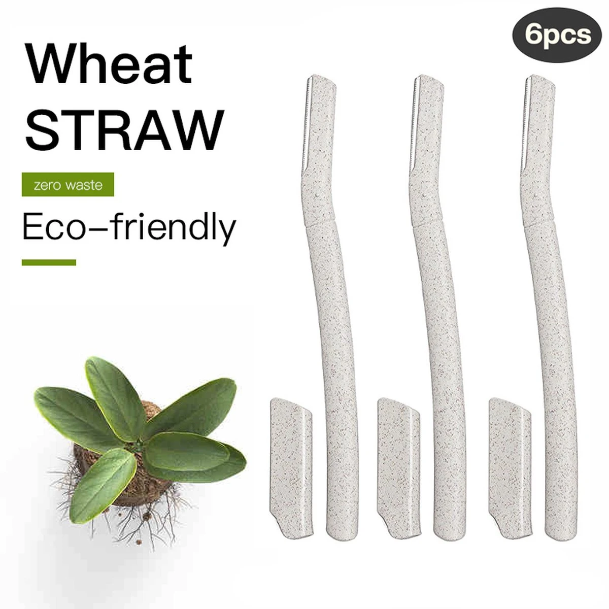 INTER-ESQUE Wenkbrauw Mesje - Eyebrow Razor - Dermaplaning - Scheermesjes Gezicht - Wenkbrauw Scheermesje Van Tarwestro - 6 Stuks - Groot - Afbeelding 5