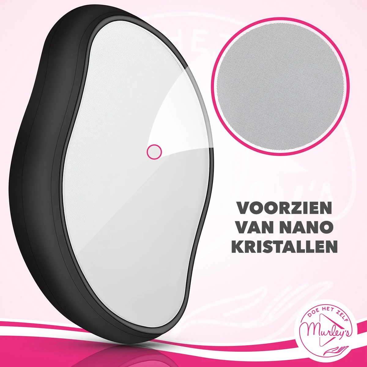 MURLEY’S Crystal Hair Removal - Krystal Remover - Haarverwijderaar - Epilator - Pijnloze En Veilige Ontharing ZWART - Afbeelding 2