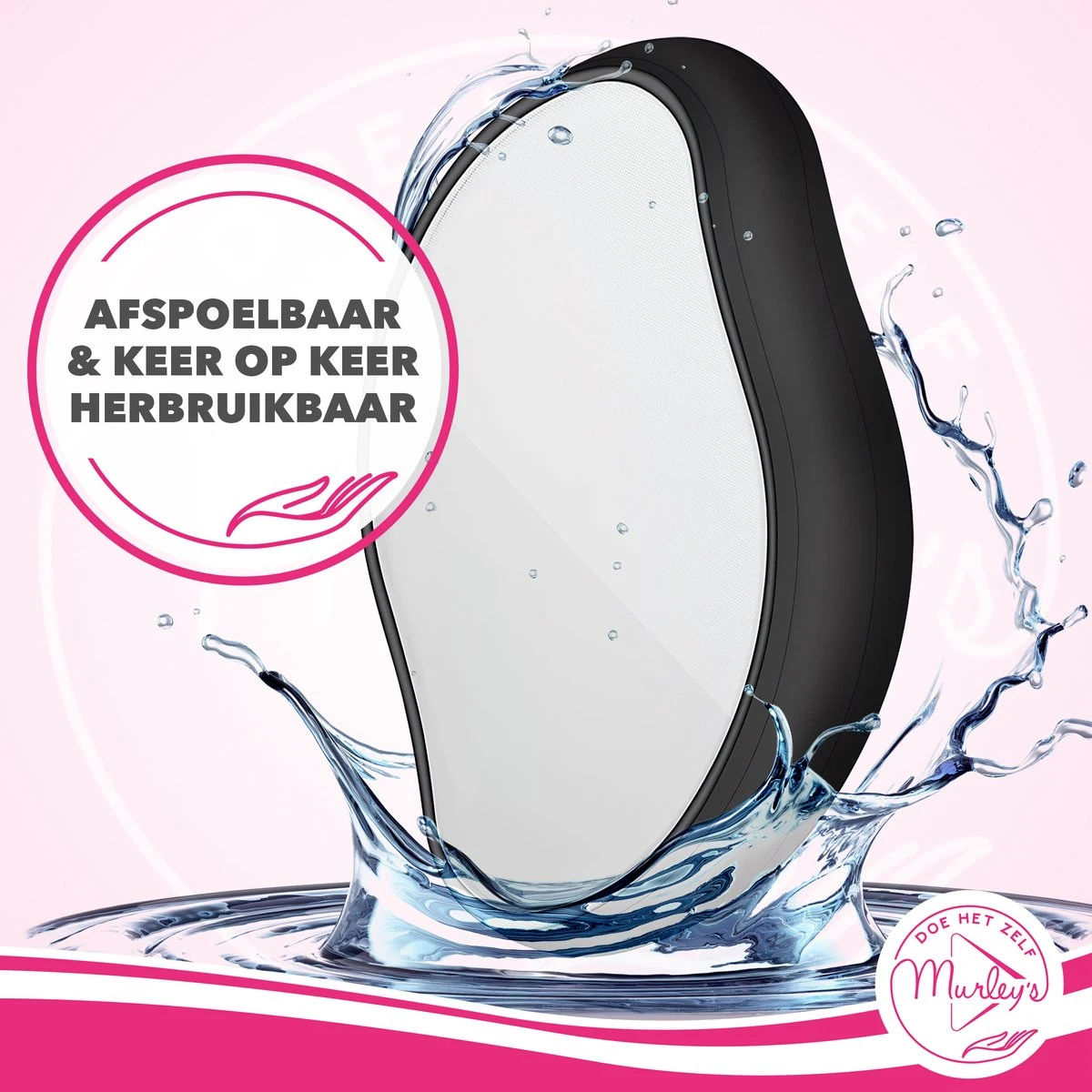 MURLEY’S Crystal Hair Removal - Krystal Remover - Haarverwijderaar - Epilator - Pijnloze En Veilige Ontharing ZWART - Afbeelding 6