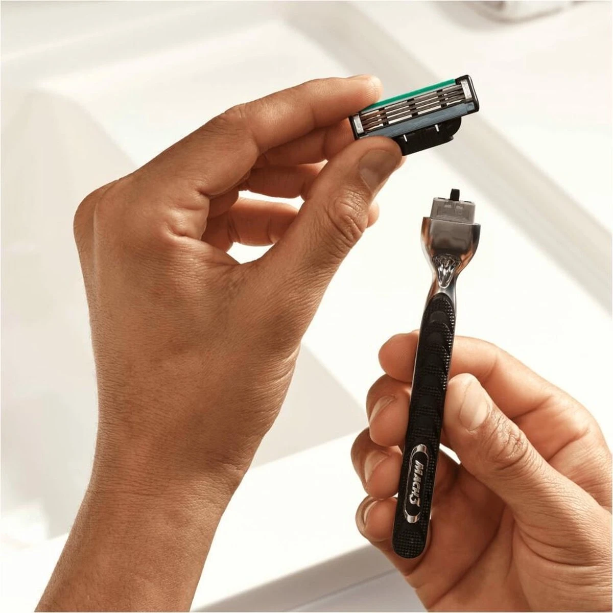 GilletteĀ® Gillette Scheermesjes Mach3 5 Stuks - Afbeelding 4