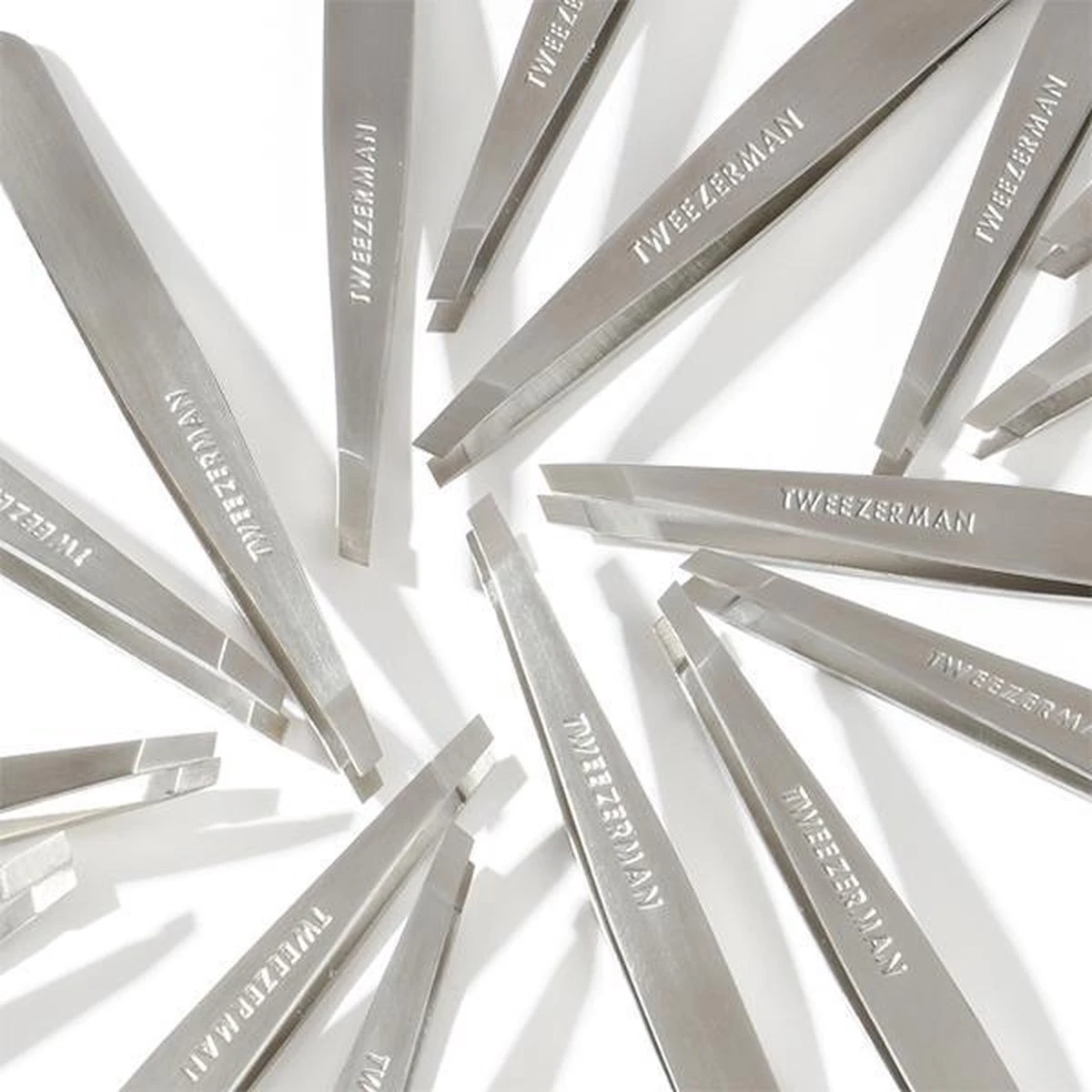 Tweezerman Slant Tweezer RVS Pincet - 1 St - Afbeelding 4