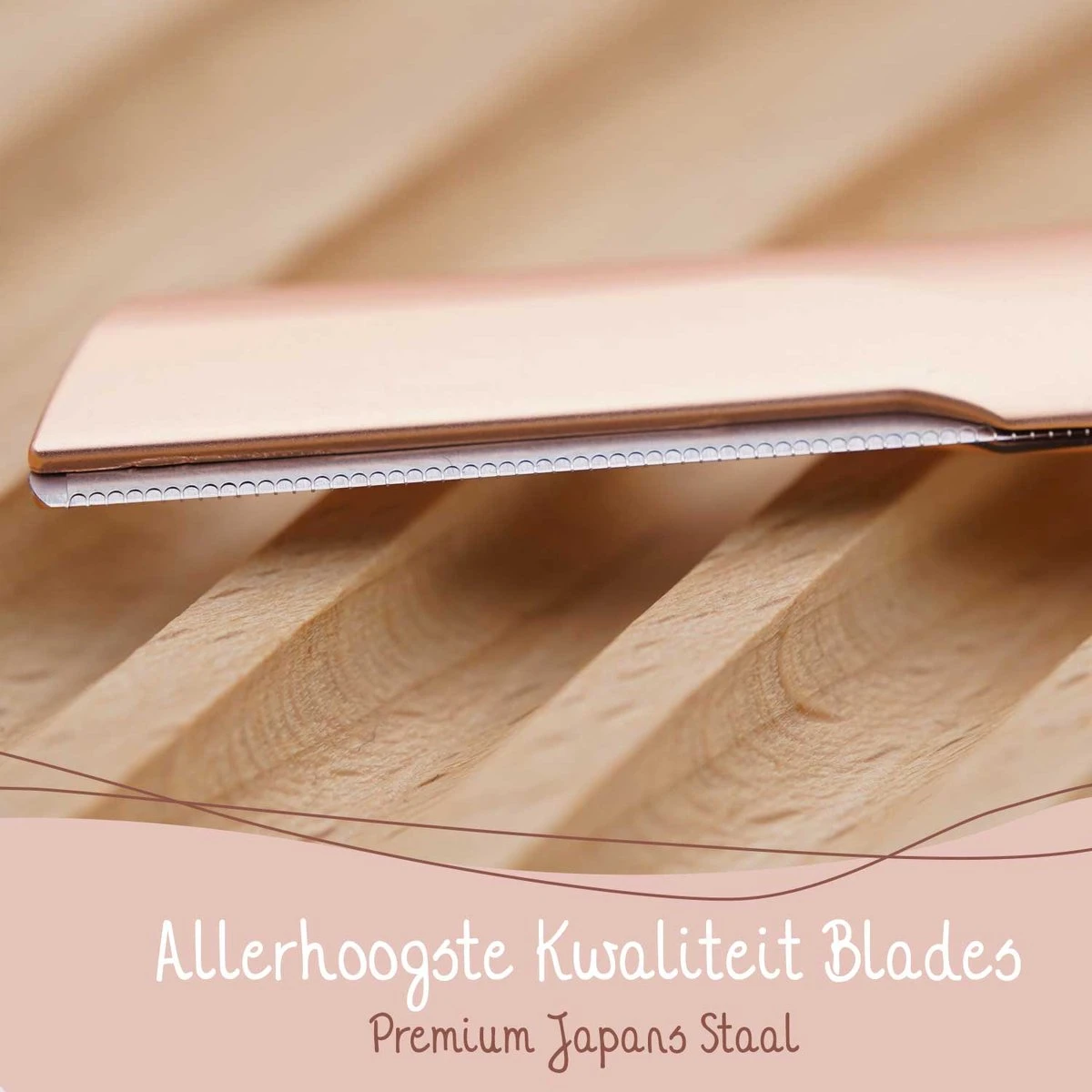 Bamboozy Metalen Dermaplaning 6x Wenkbrauw Scheermesje Mesje Van Metaal - Scheermes Gezicht Intieme Streek - Wenkbrauw Trimmer Epileren Eyebrow Razor - Afbeelding 3