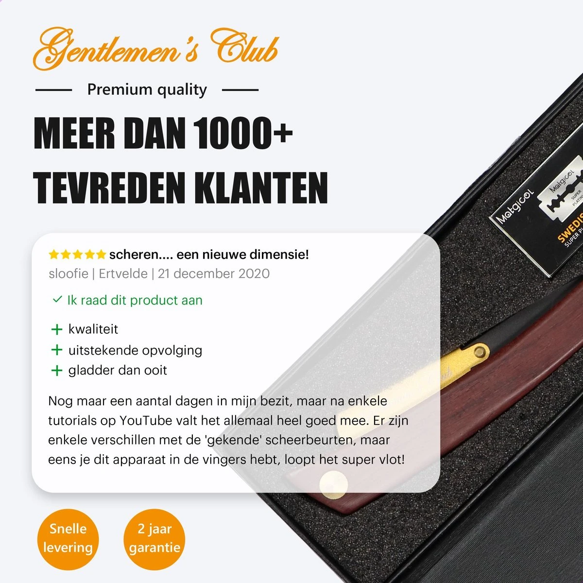 Premium Shavette Open Scheermes Met 20 Scheermesjes - Straight Razor Kappersmes - Barbiersmes - Cut Throat Razor Nekmes - Klassiek Klap Scheermes - Safety Razor Feather Mes 10 Premium Shavette Open Scheermes Met 20 Scheermesjes - Straight Razor Kappersmes - Barbiersmes - Cut Throat Razor Nekmes - Klassiek Klap Scheermes - Safety Razor Feather Mes - Afbeelding 8
