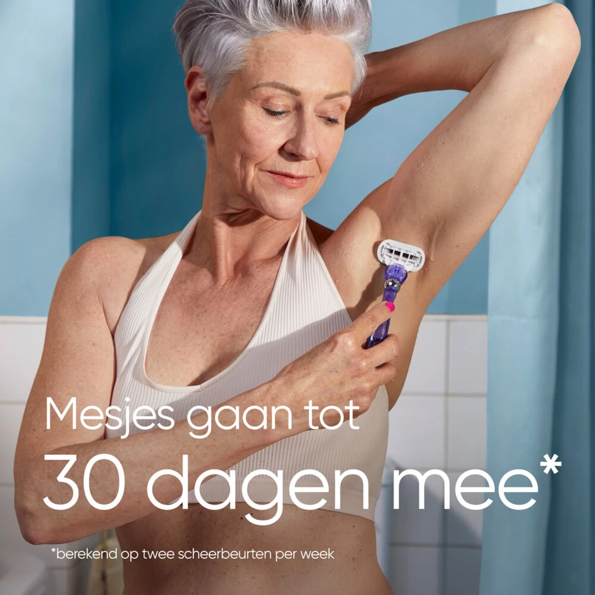 Gillette Venus Deluxe Smooth Swirl - Voor Een Extra Gladde Scheerbeurt - 1 Handvat - 1 Navulmesje - Afbeelding 2