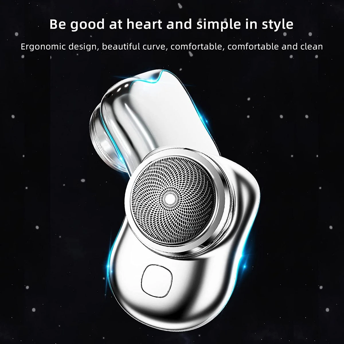 Igoods Elektrische Scheerapparaat Mini - Tondeuse Mannen - Shaver - Zilver - Afbeelding 6