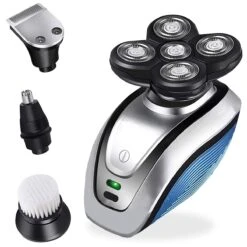 Auronic Scheerapparaat - Set - Mannen - Met Trimmer En Tondeuse - Zilver