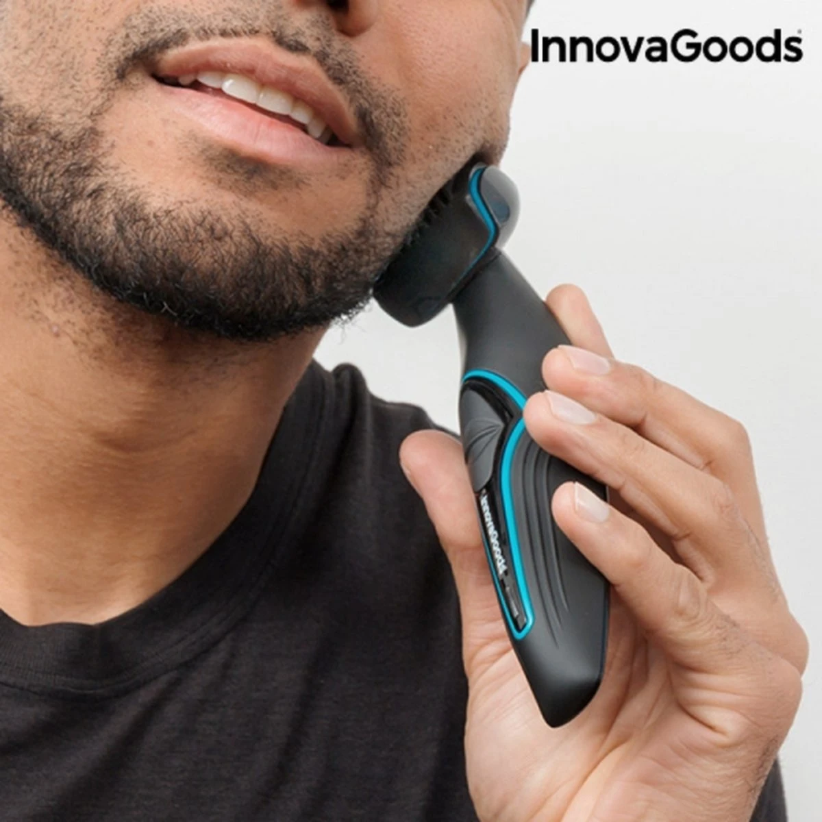 Innovagoods LICHAAMSTRIMMER VOOR MANNEN MET VERLENGBARE HANDGREEP - Body Trimmer Heren - Baardtrimmer - Back Shaver - Trimmer Mannen - Rug Scheren - Afbeelding 6